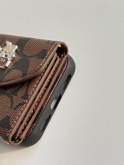 C series Phone case 1004 | Accordion card holder (subject to the video)