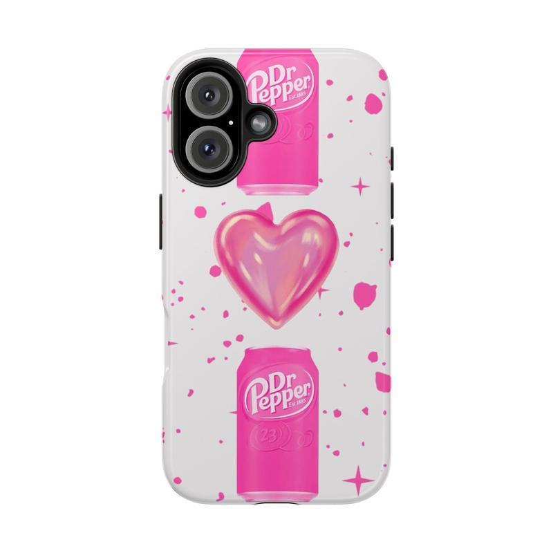 Red Dr Pepper iPhone Case