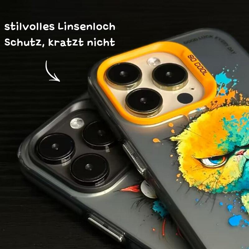 Het Hoesje van Graffiti iPhone16 van het olieverfschilderij