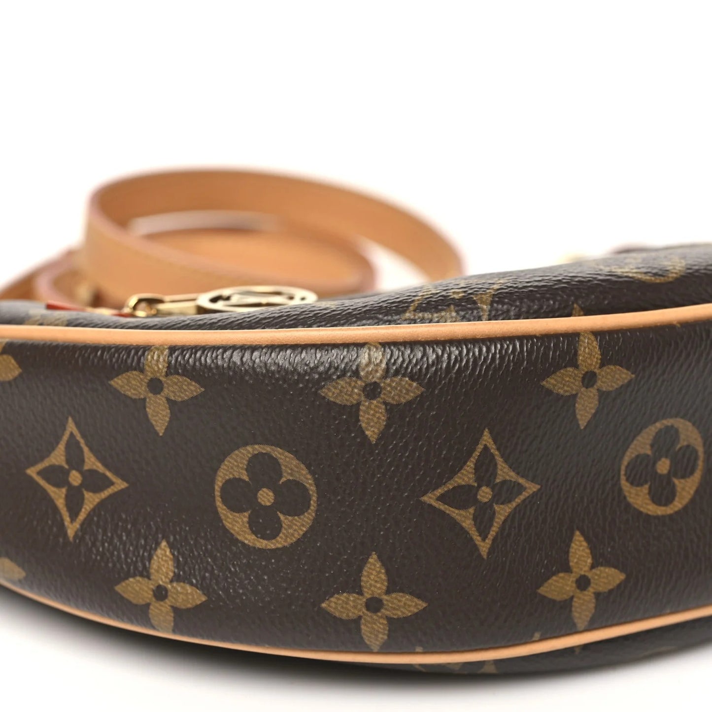 Loop – Bolsa Feminina Meia-Lua Monogram de Luxo