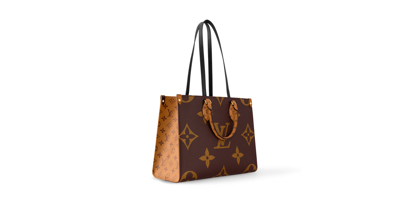 OnTheGo MM – Bolsa Tote Feminina Monogram de Luxo