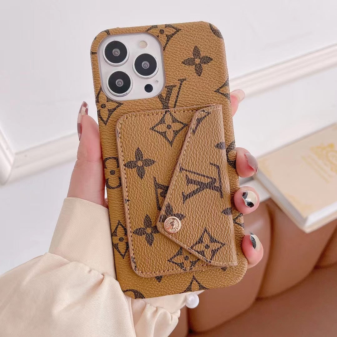 Chic LV Monogram Canvas Card Holder