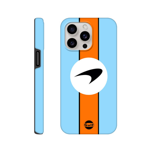 Case iPhone de livrée Gulf Racing | Étui iPhone de Formule 1