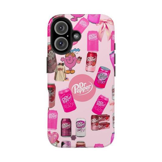 Red Dr Pepper iPhone Case