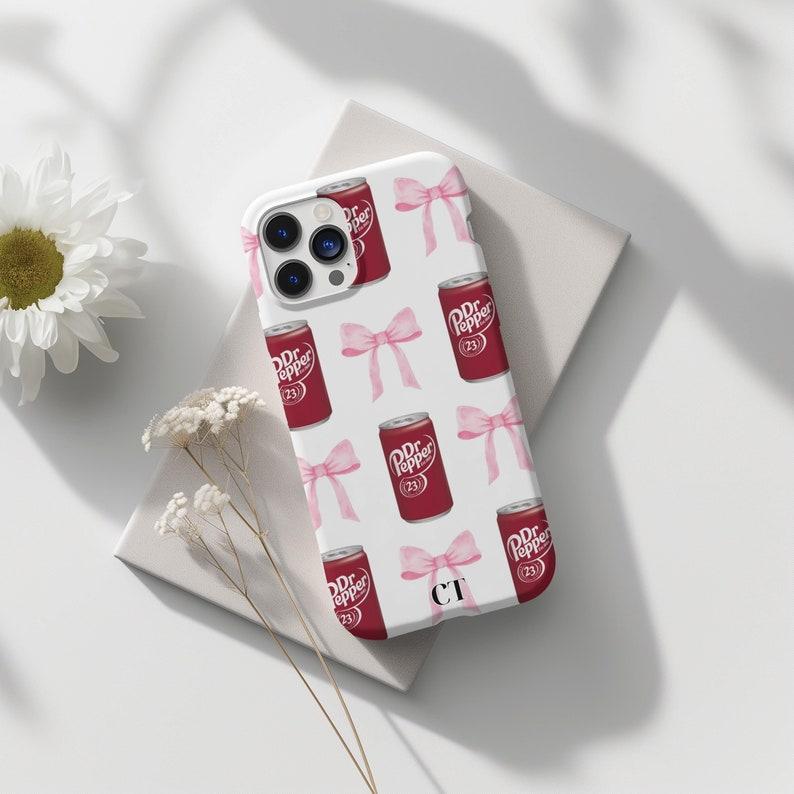 Red Dr Pepper iPhone Case
