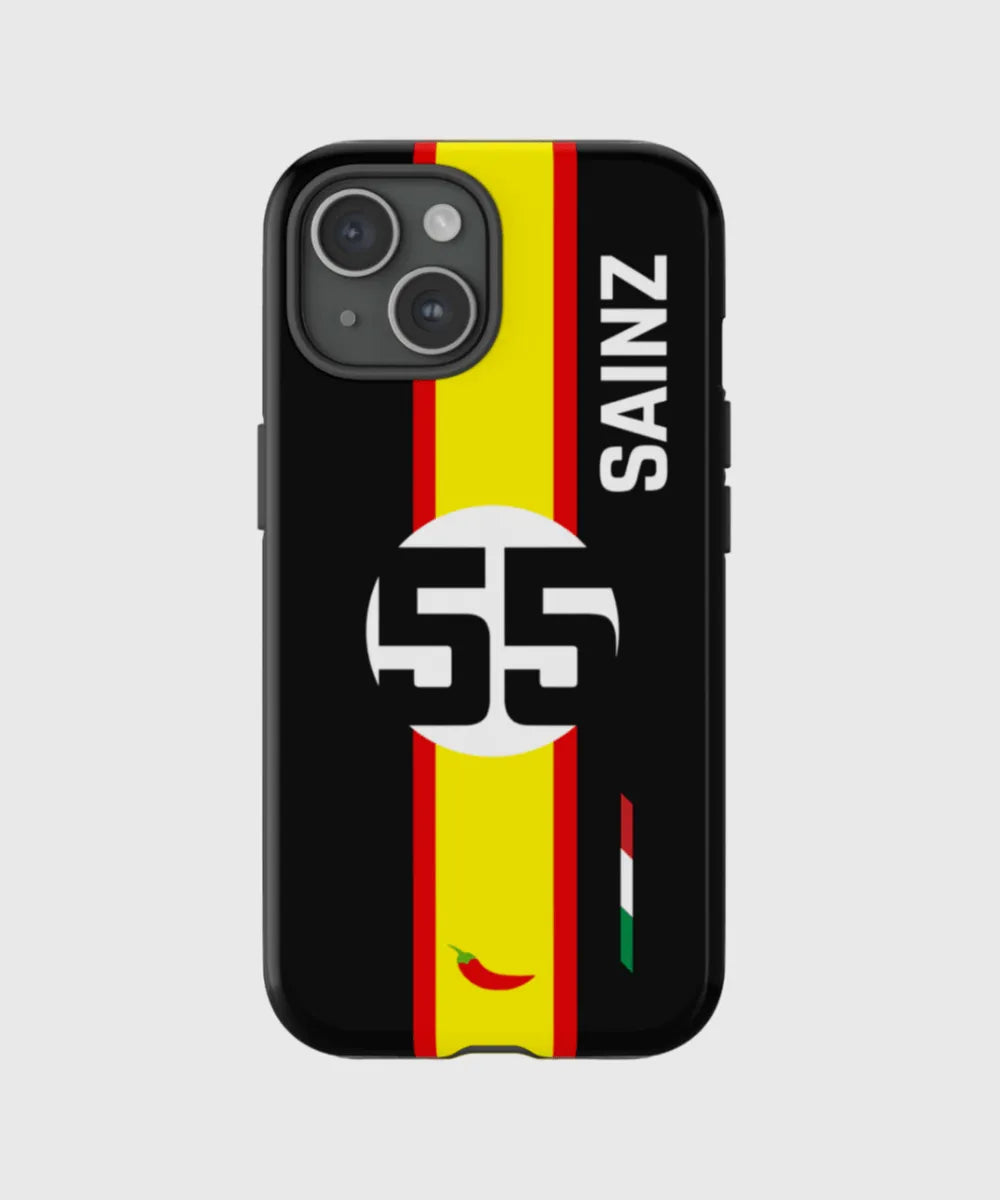 Carlos Sainz 2023 Italiaanse GP -telefooncase