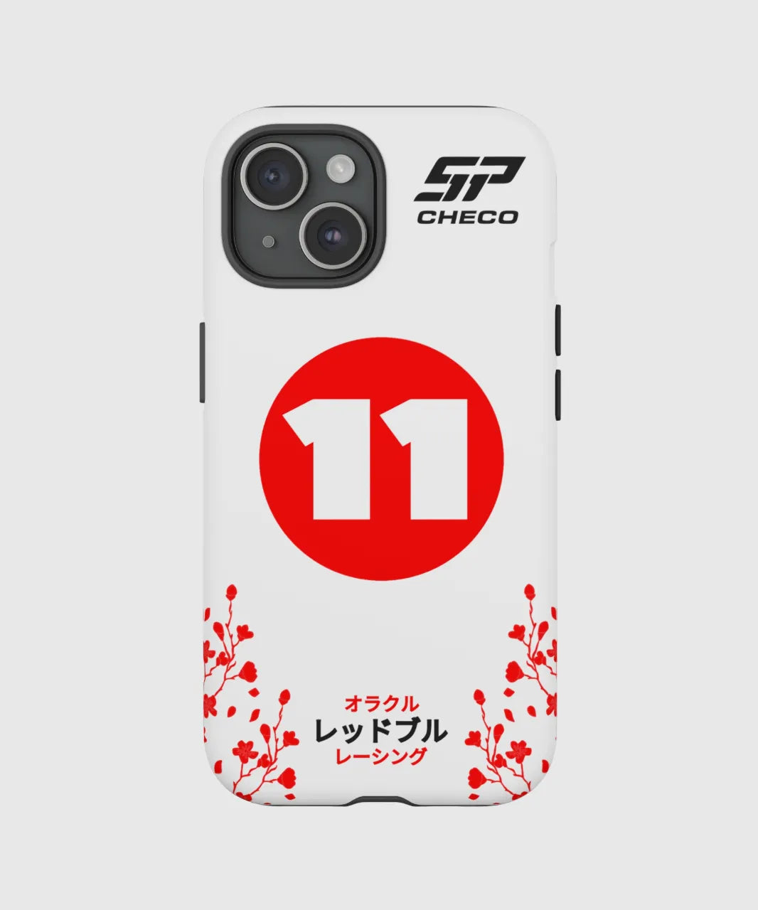 Case de teléfono de Checo Pérez Japón