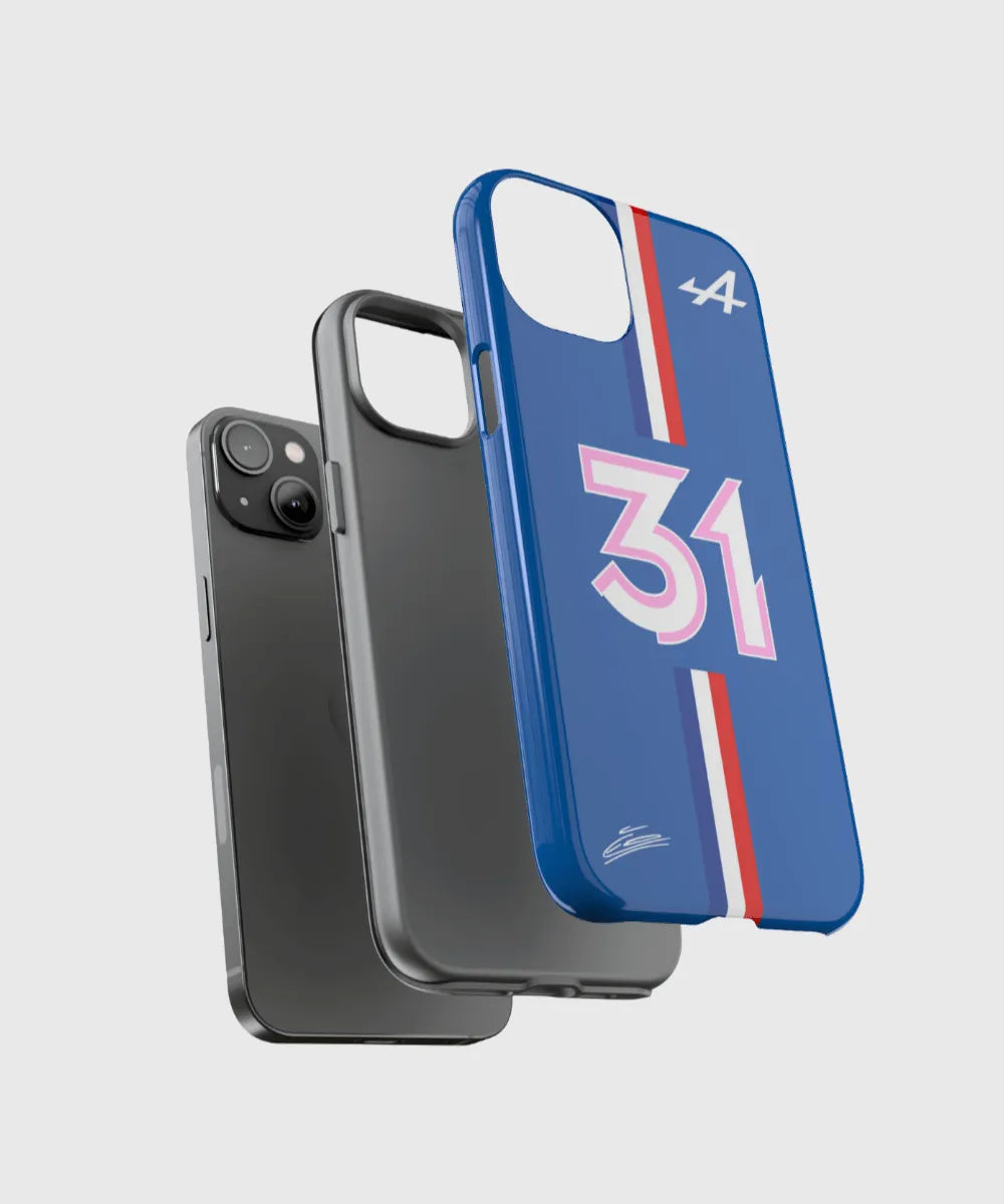 Estuche de teléfono de Esteban Ocon 2023