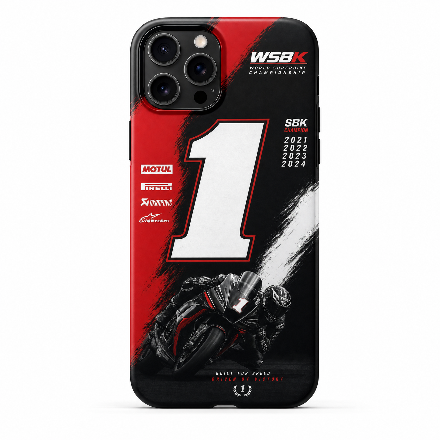 WSBK Racing Team Inspired Limited Edition iPhone Case