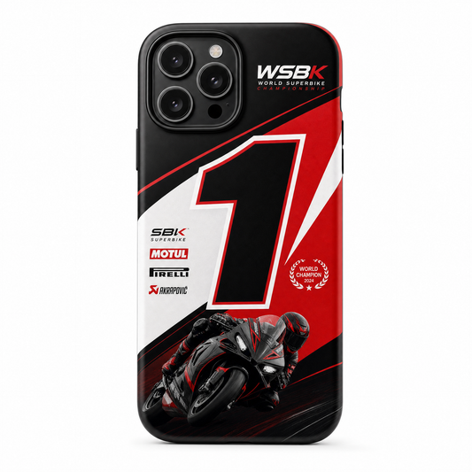 WSBK Racing Team Inspired Limited Edition iPhone Case