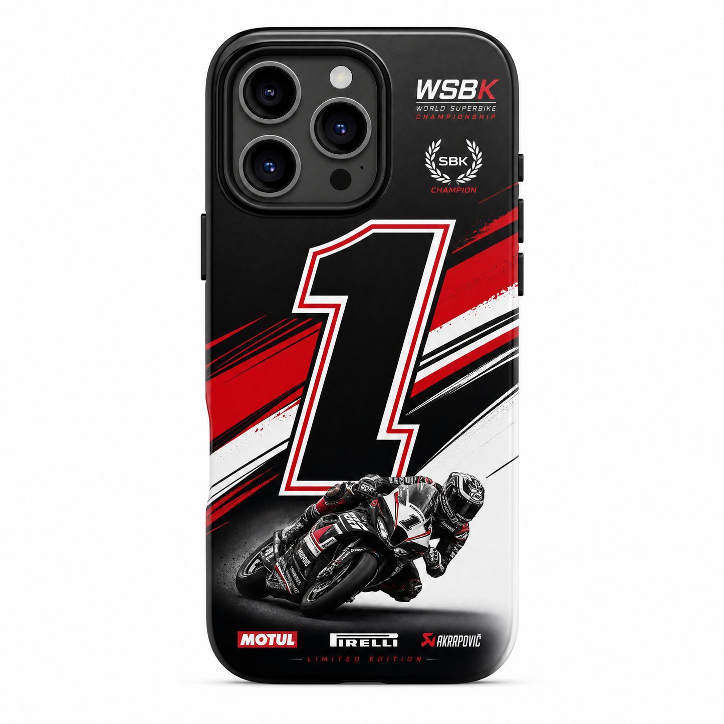 WSBK Racing Team Inspired Limited Edition iPhone Case