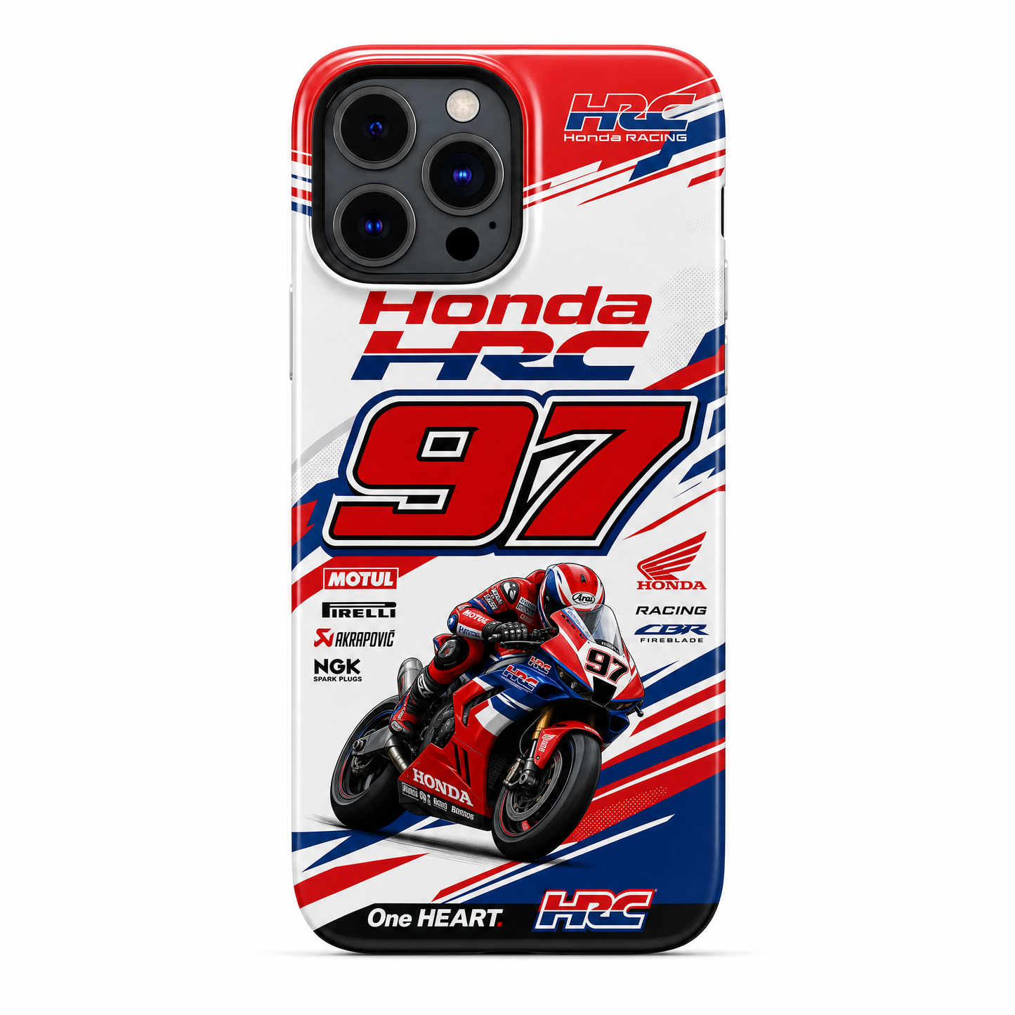 WSBK Racing Team Inspired Limited Edition iPhone Case