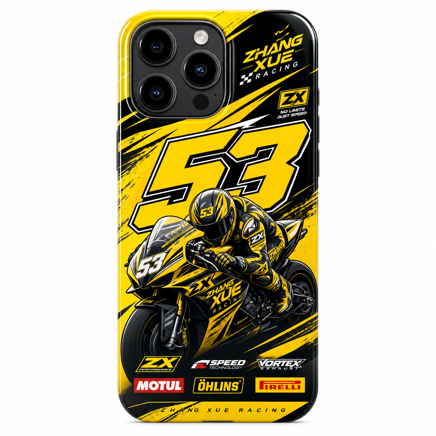 WSBK Racing Team Inspired Limited Edition iPhone Case