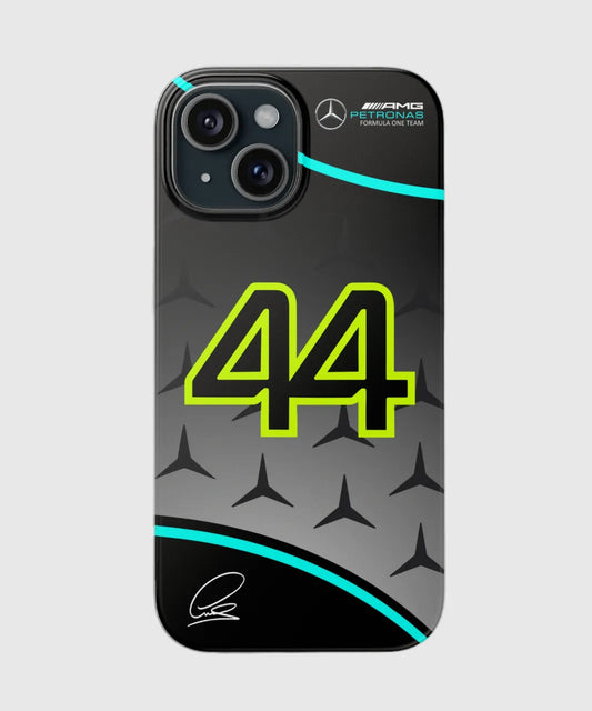 Case de téléphone de l'équipe Lewis Hamilton 2024