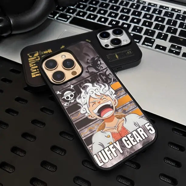 Estuche para iPhone estilo anime