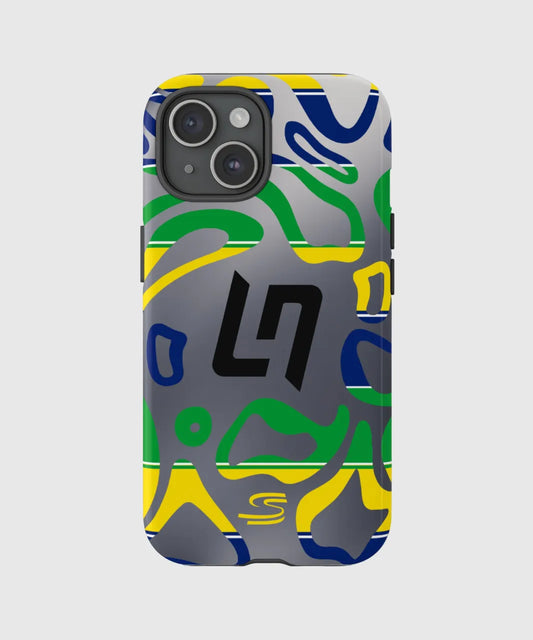 Case de téléphone de casque monaco de Lando Norris 2024