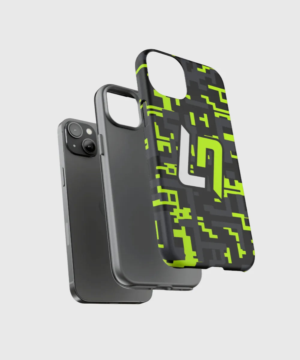 Lando Norris Glitch Phone Case