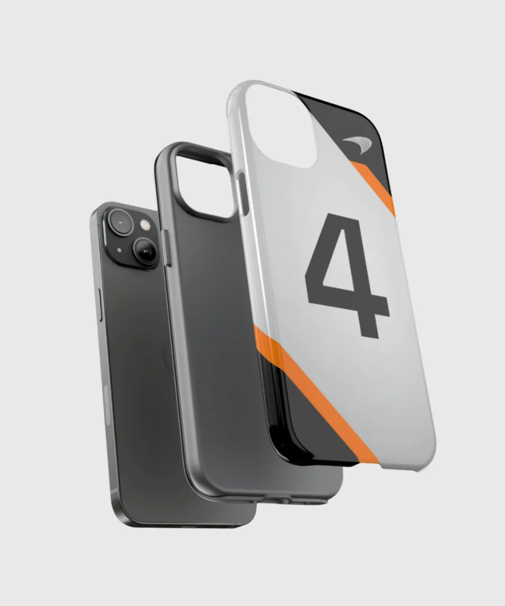 Lando Norris Chrome Phone Case