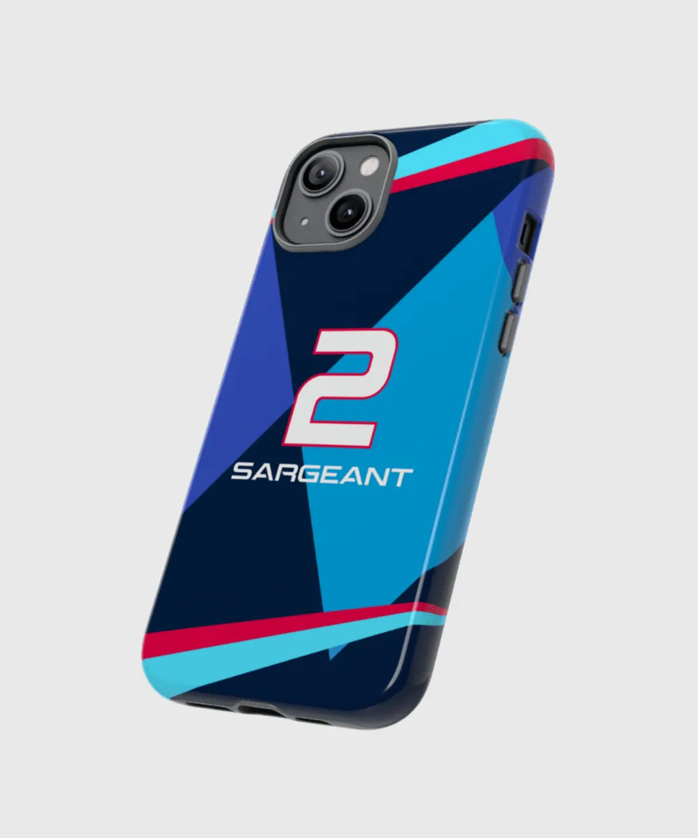 Case de téléphone Logan Sargeant 2023