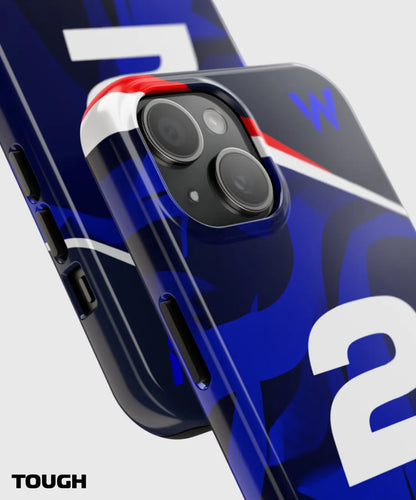 Case de téléphone de l'équipe Logan Sargeant 2024