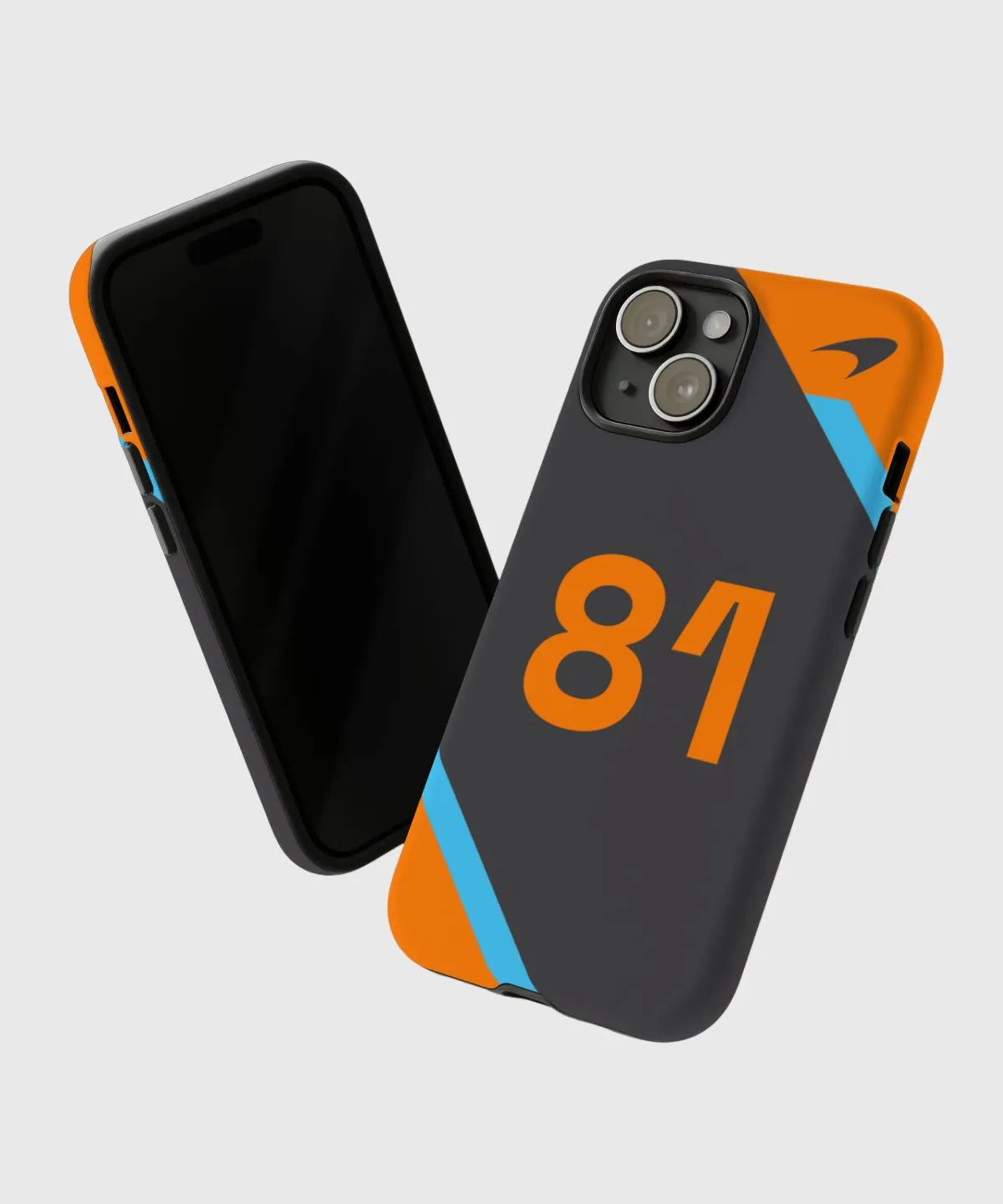 Coque de téléphone Oscar Piastri McLaren – Mode sombre