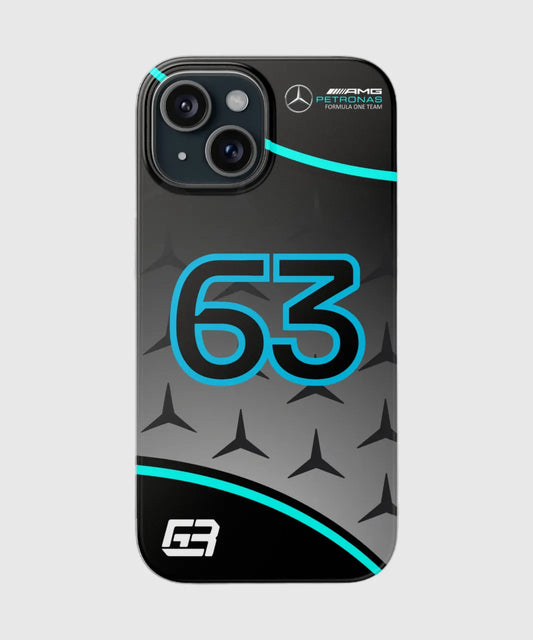Case de téléphone de l'équipe George Russell 2024