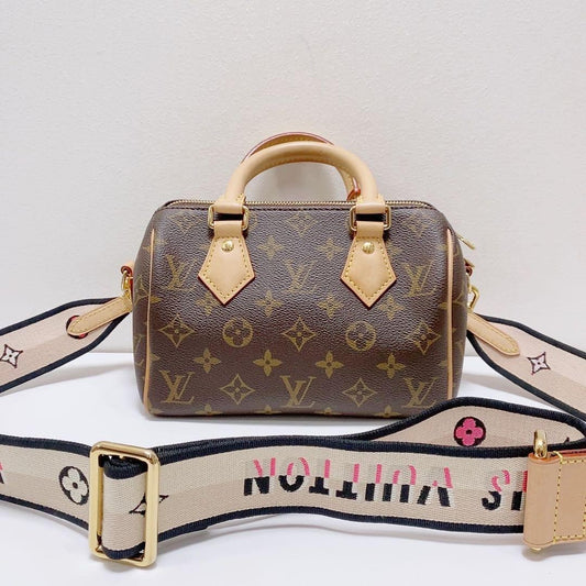 Bolsa Feminina Mini Boston Monogram Marrom