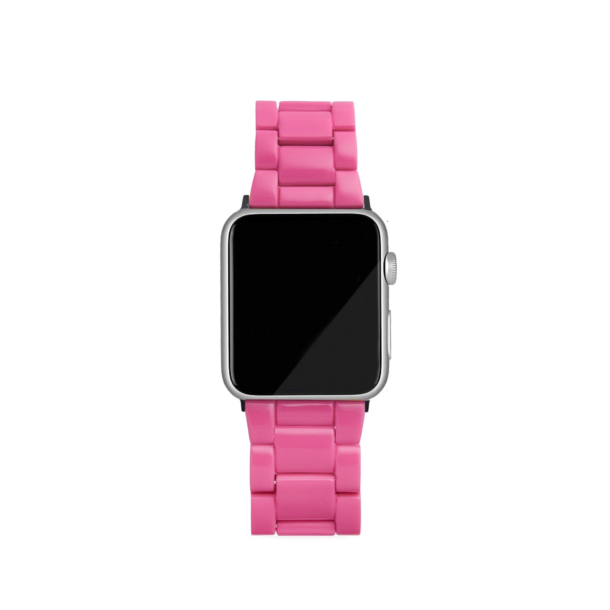 Neon pink apple watch band hotsell