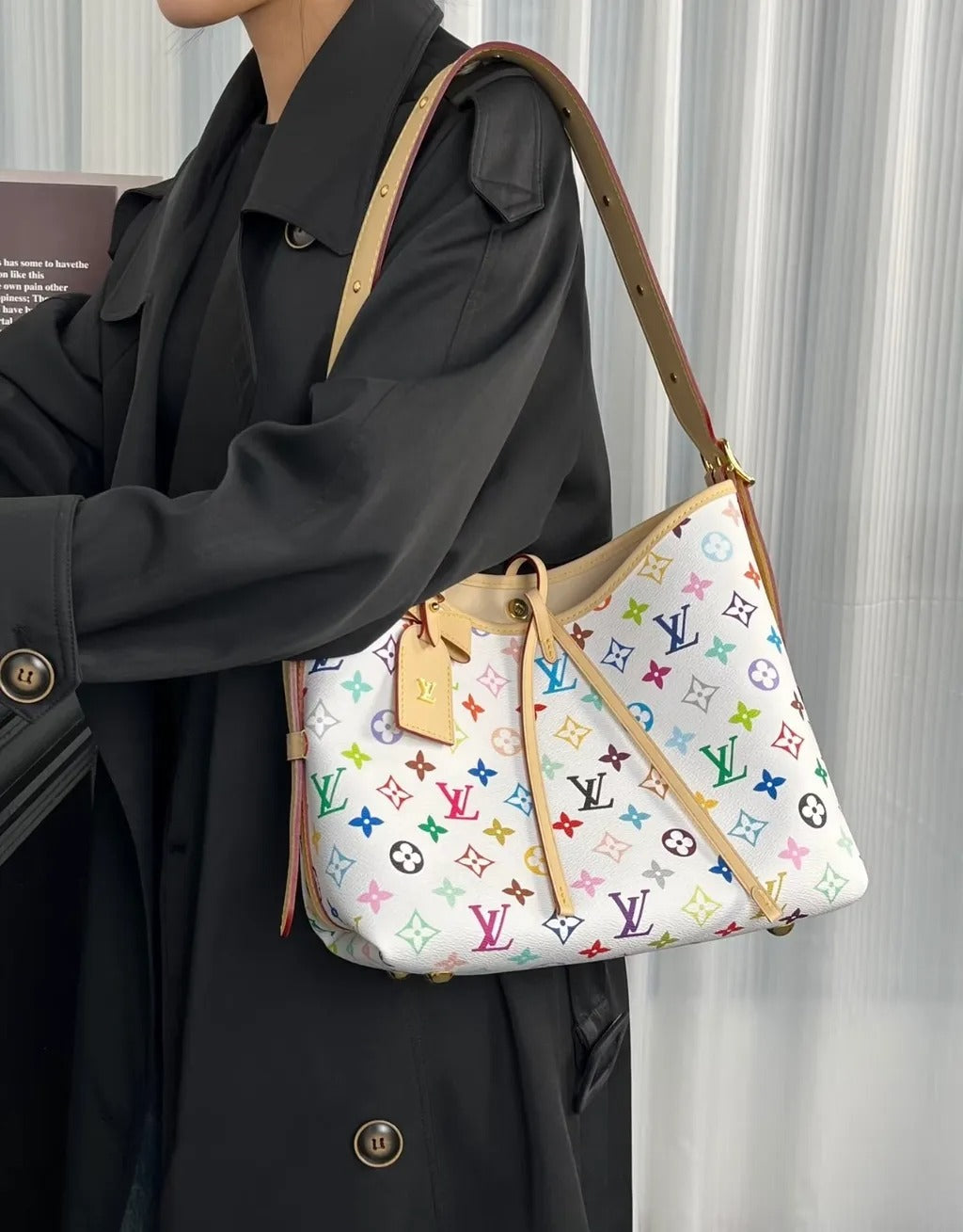 CarryAll PM Multicolorida Branca – Bolsa Feminina de Luxo