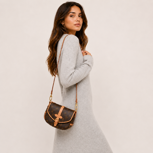 Saumur BB – Bolsa Feminina Vintage de Luxo