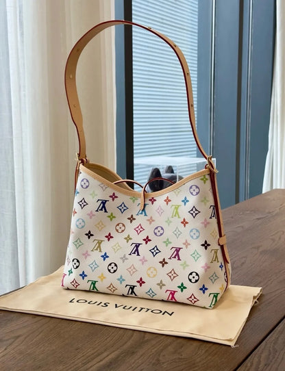 CarryAll PM Multicolorida Branca – Bolsa Feminina de Luxo
