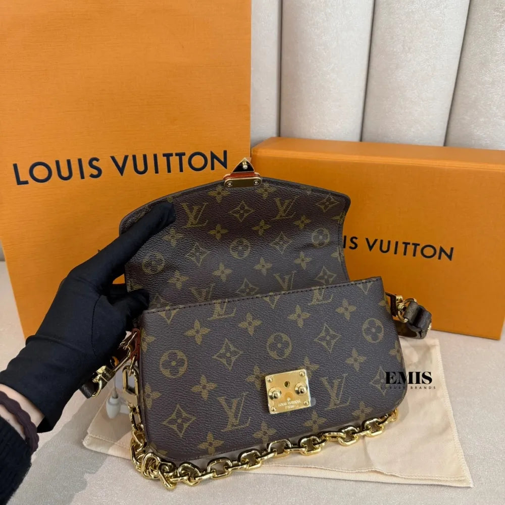 Pochette Métis East West – Bolsa Feminina Monogram de Luxo