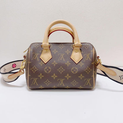 Bolsa Feminina Mini Boston Monogram Marrom