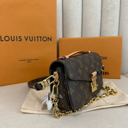 Pochette Métis East West – Bolsa Feminina Monogram de Luxo