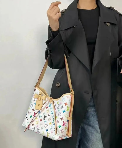 CarryAll PM Multicolorida Branca – Bolsa Feminina de Luxo