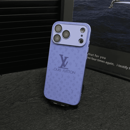 Luxury glass lens protection iPhone17 Case