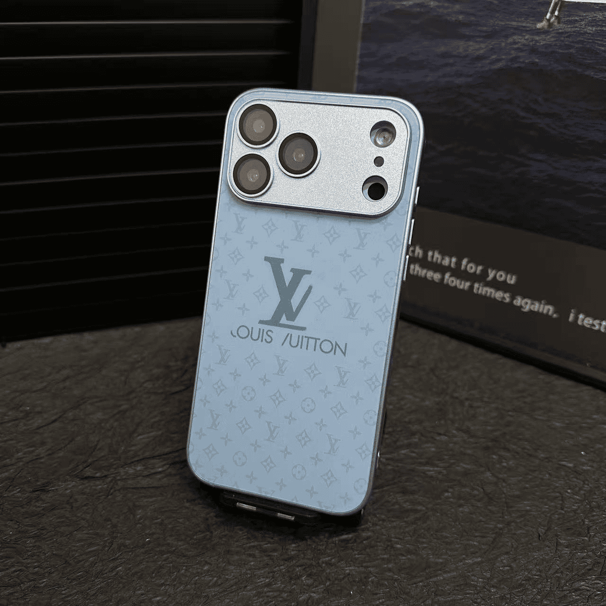 Luxury glass lens protection iPhone17 Case