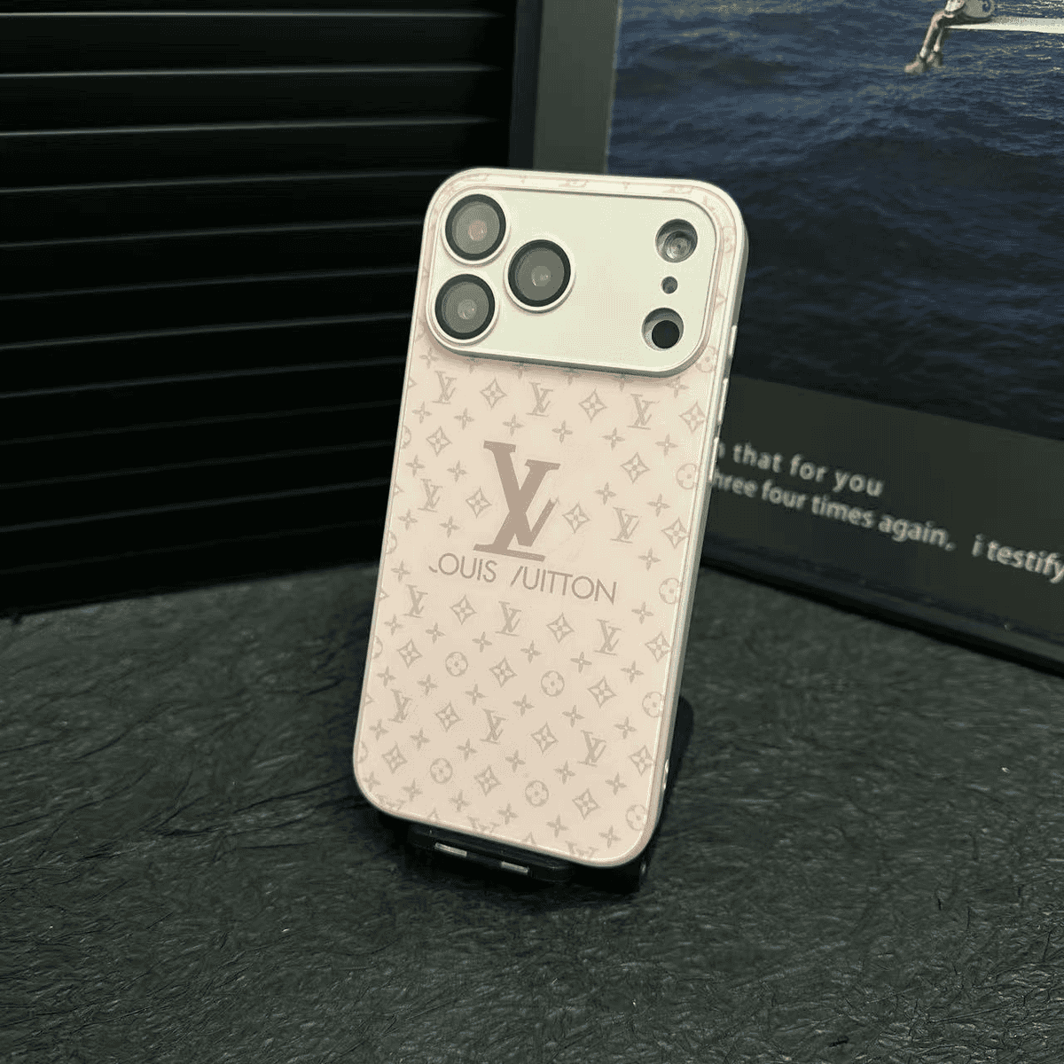 Luxury glass lens protection iPhone17 Case