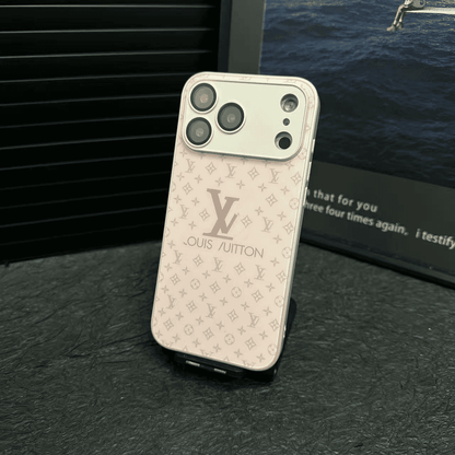 Luxury glass lens protection iPhone17 Case