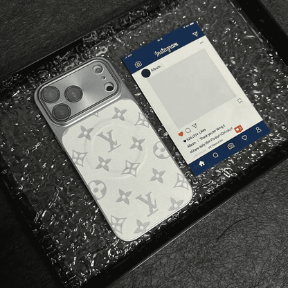 Luxurious Leather MagSafe iPhone Case