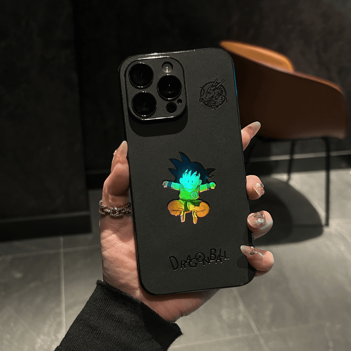 Laser Goku iPhone Case✨