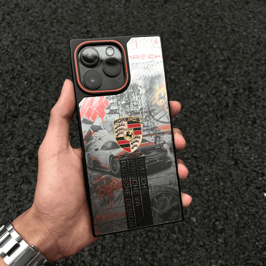 Mode elektroplierte iPhone16 -Hülle