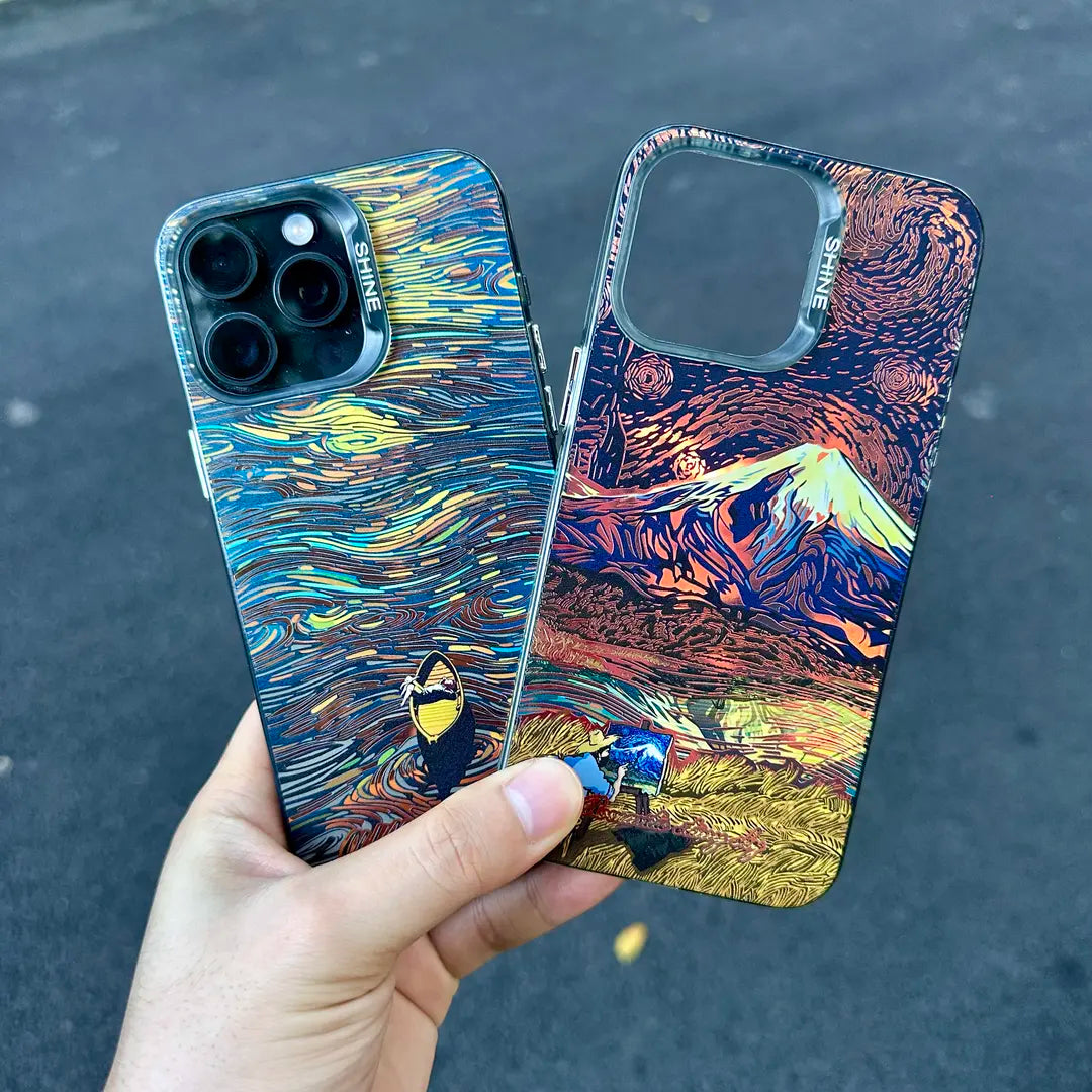 Custodia per iPhone Laser Art