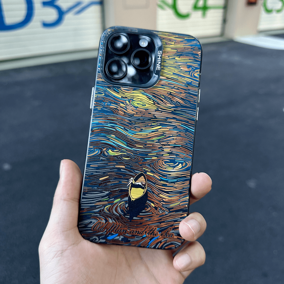 Custodia per iPhone Laser Art