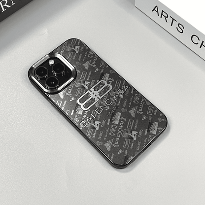 Caja de iPhone16 electroplacada de moda