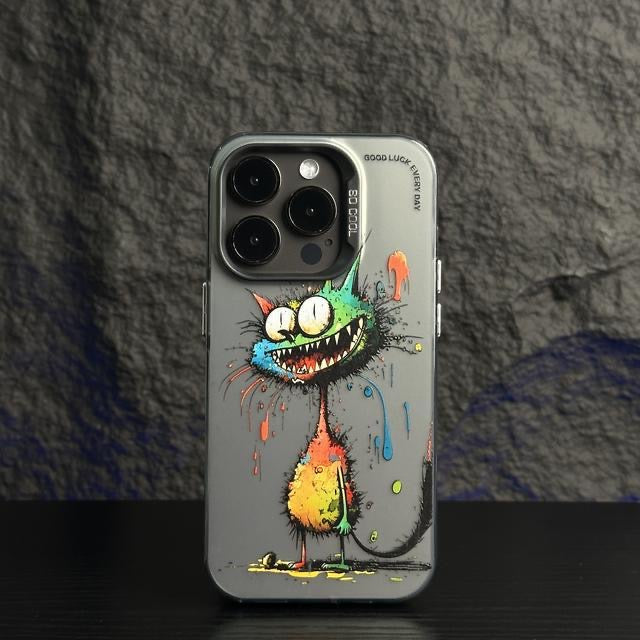 Oil painting graffiti Phone case