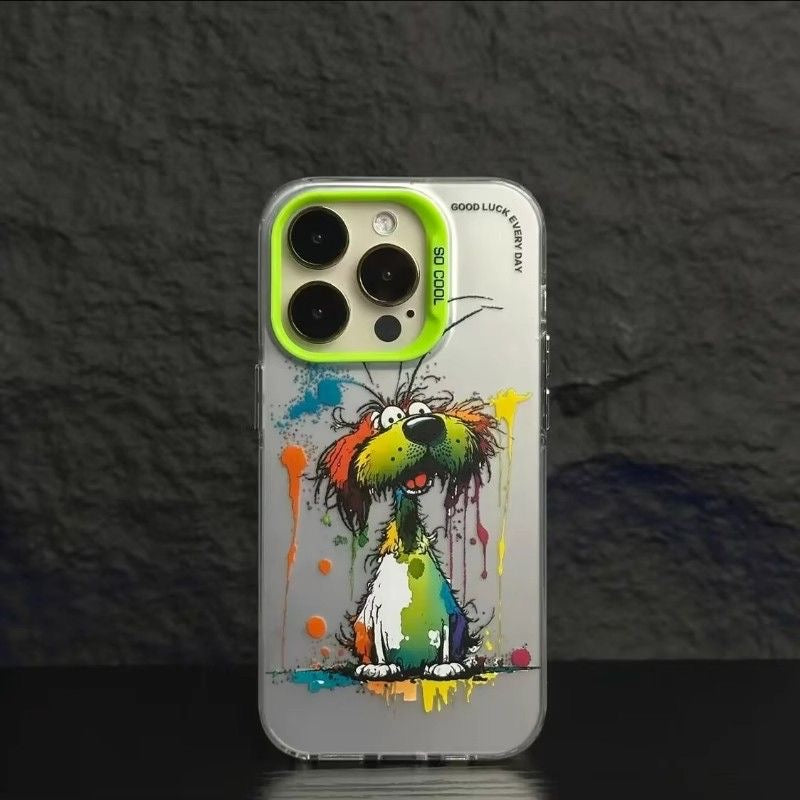 Peinture à l'huile graffiti Coque de téléphone